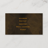 Visitekaartje snelheidsmeter (Achterkant)