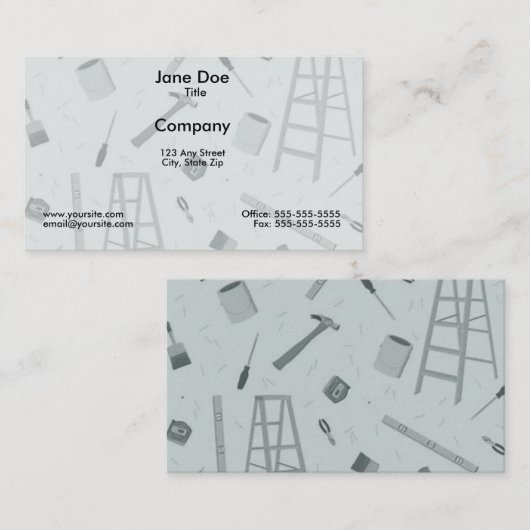 Visitekaartje snijtijd (Voorkant / Achterkant)