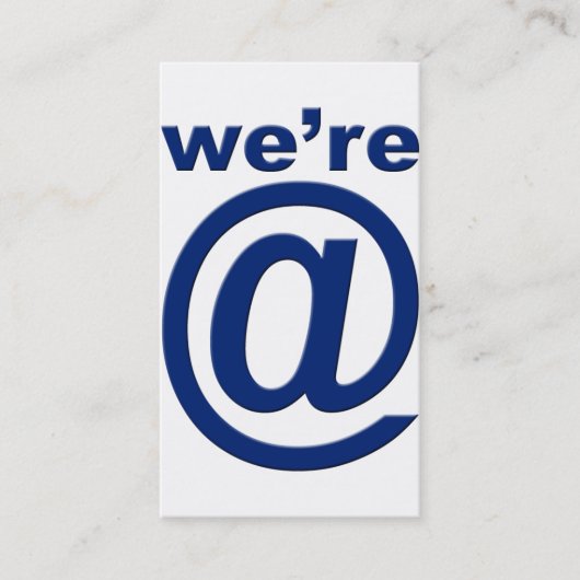 Visitekaartje sociaal profiel tfP 2.0 Wer@b tfPbak (Voorkant)