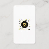 Visitekaartje Sociale media QR-code (Achterkant)