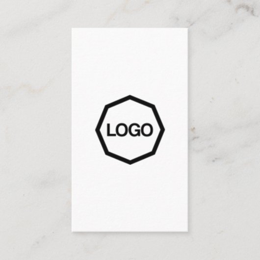 Visitekaartje Sociale media QR-code (Voorkant)