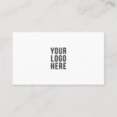 Visitekaartje Sociale media QR-code (Achterkant)