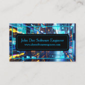 Visitekaartje Software Engineer Cyber Security (Voorkant)