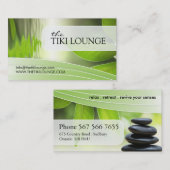 VISITEKAARTJE SPA & MASSAGE (Voorkant / Achterkant)