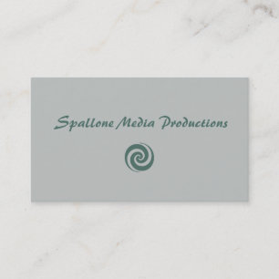 Visitekaartje Spallone Media Productions