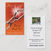 VISITEKAARTJE SPEAKiT PRODUCTIONS (Voorkant / Achterkant)