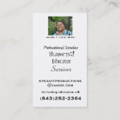 VISITEKAARTJE SPEAKiT PRODUCTIONS (Achterkant)