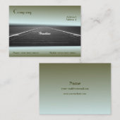 Visitekaartje spoorweg (Voorkant / Achterkant)