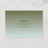 Visitekaartje spoorweg (Achterkant)