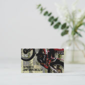Visitekaartje Sportmotorfietsen (Staand voorkant)