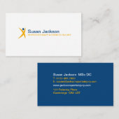 Visitekaartje sportschade (Voorkant / Achterkant)