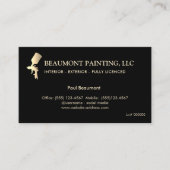 Visitekaartje Spuitschilder (Voorkant)