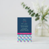 Visitekaartje Square kleuren (Staand voorkant)