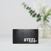 Visitekaartje staalsmid (Staand voorkant)