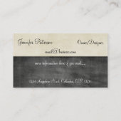 Visitekaartje: Standaardpoel Visitekaartje (Achterkant)