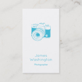 Visitekaartje  stijlfoto's - blauw