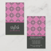 VISITEKAARTJE :: stijlvol antieke P1 (Voorkant / Achterkant)