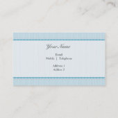 VISITEKAARTJE stijlvol goddelijk  blauw grijs (Achterkant)