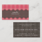 VISITEKAARTJE :: stijlvol patterned 11 (Voorkant / Achterkant)