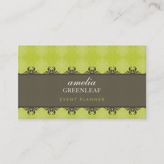 VISITEKAARTJE :: stijlvol patterned 7 (Voorkant)