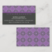 VISITEKAARTJE:: stijlvol verouderde L11 Visitekaartje (Voorkant / Achterkant)