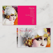 Visitekaartje, stille filmster Anna Nilsson Visitekaartje (Voorkant / Achterkant)