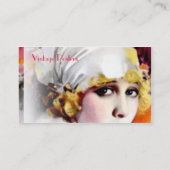 Visitekaartje, stille filmster Anna Nilsson Visitekaartje (Achterkant)
