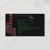 Visitekaartje Stocks Broker (Achterkant)