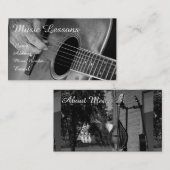 Visitekaartje Stringed instrument (Voorkant / Achterkant)