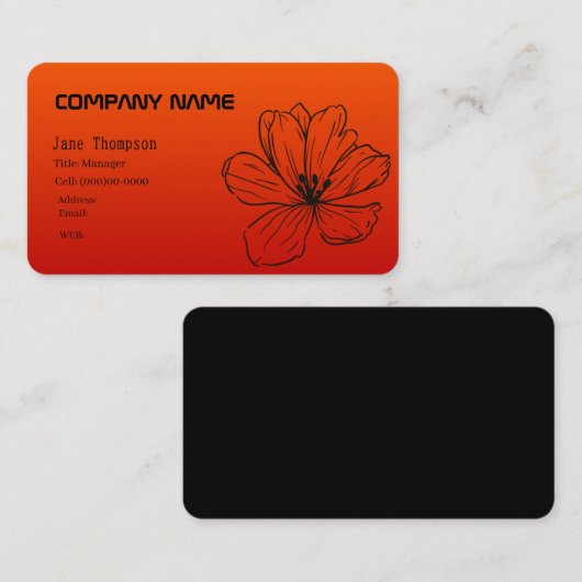 VISITEKAARTJE STROOM (Voorkant / Achterkant)