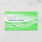 Visitekaartje stroomsnelheid (groen) (Achterkant)