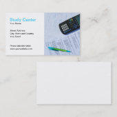 Visitekaartje studiecentrum (Voorkant / Achterkant)
