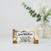 visitekaartje Sunset Barn Land Rustic Field Hay (Staand voorkant)