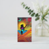 visitekaartje "Sunshine Rock" (Staand voorkant)