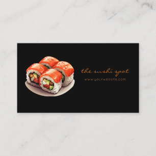 Visitekaartje Sushi Restaurant Sushi Chef