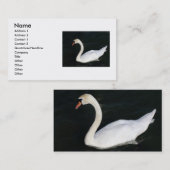 Visitekaartje Swan (Voorkant / Achterkant)