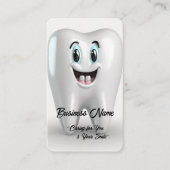 Visitekaartje tandheelkunde/tandheelkunde (Voorkant)