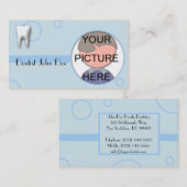 Visitekaartje tandheelkundig/algemeen tandheelkund (Voorkant / Achterkant)