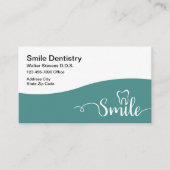 Visitekaartje tandheelkundig thema (Voorkant)