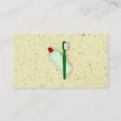 Visitekaartje tandheelkundige benoeming afsprakenkaartje (Achterkant)