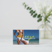 Visitekaartje Tanning Salon Spa (Staand voorkant)