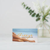 Visitekaartje Tanning Salon Spa (Staand voorkant)