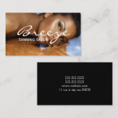 Visitekaartje Tanning Salon Spa (Voorkant / Achterkant)