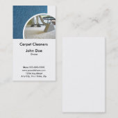 Visitekaartje tapijtreinigers (Voorkant / Achterkant)