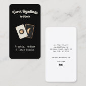 Visitekaartje Tarot Card Reader (Voorkant / Achterkant)