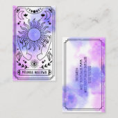 Visitekaartje Tarot Card Reader (Voorkant / Achterkant)