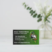 VISITEKAARTJE  Tattoo (Staand voorkant)