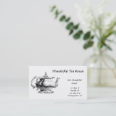  Visitekaartje Tea Pot (Staand voorkant)