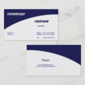 Visitekaartje technicus (Voorkant / Achterkant)