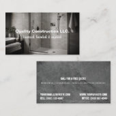 Visitekaartje tegel installateur (Voorkant / Achterkant)